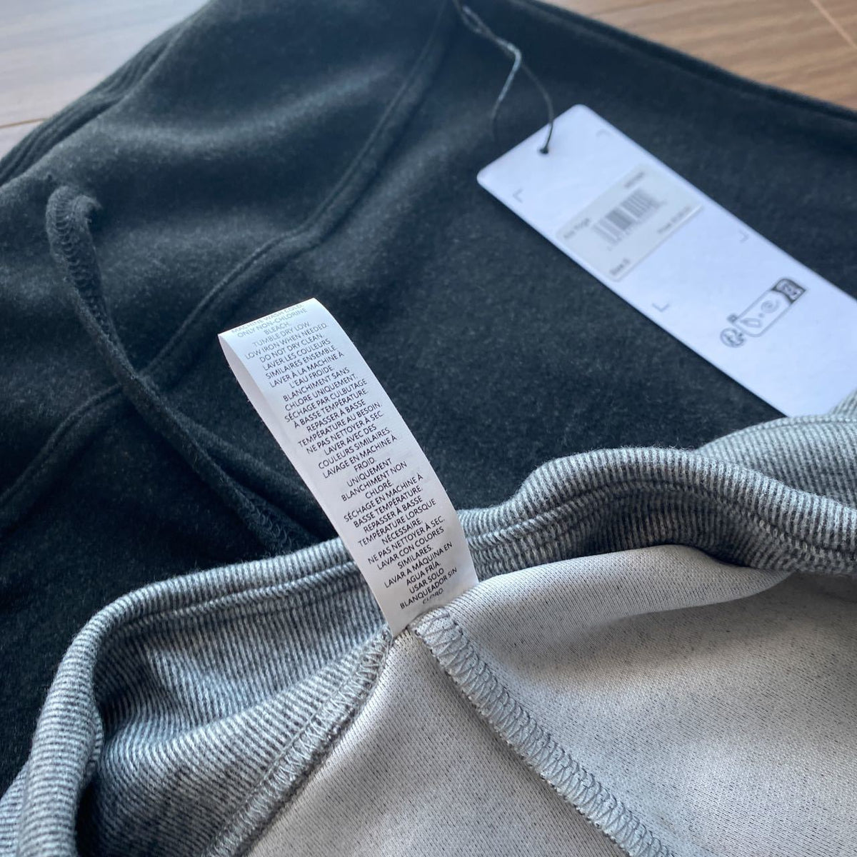 Pantalón recto de cintura elástica – Relaxed Fit — imagen de producto